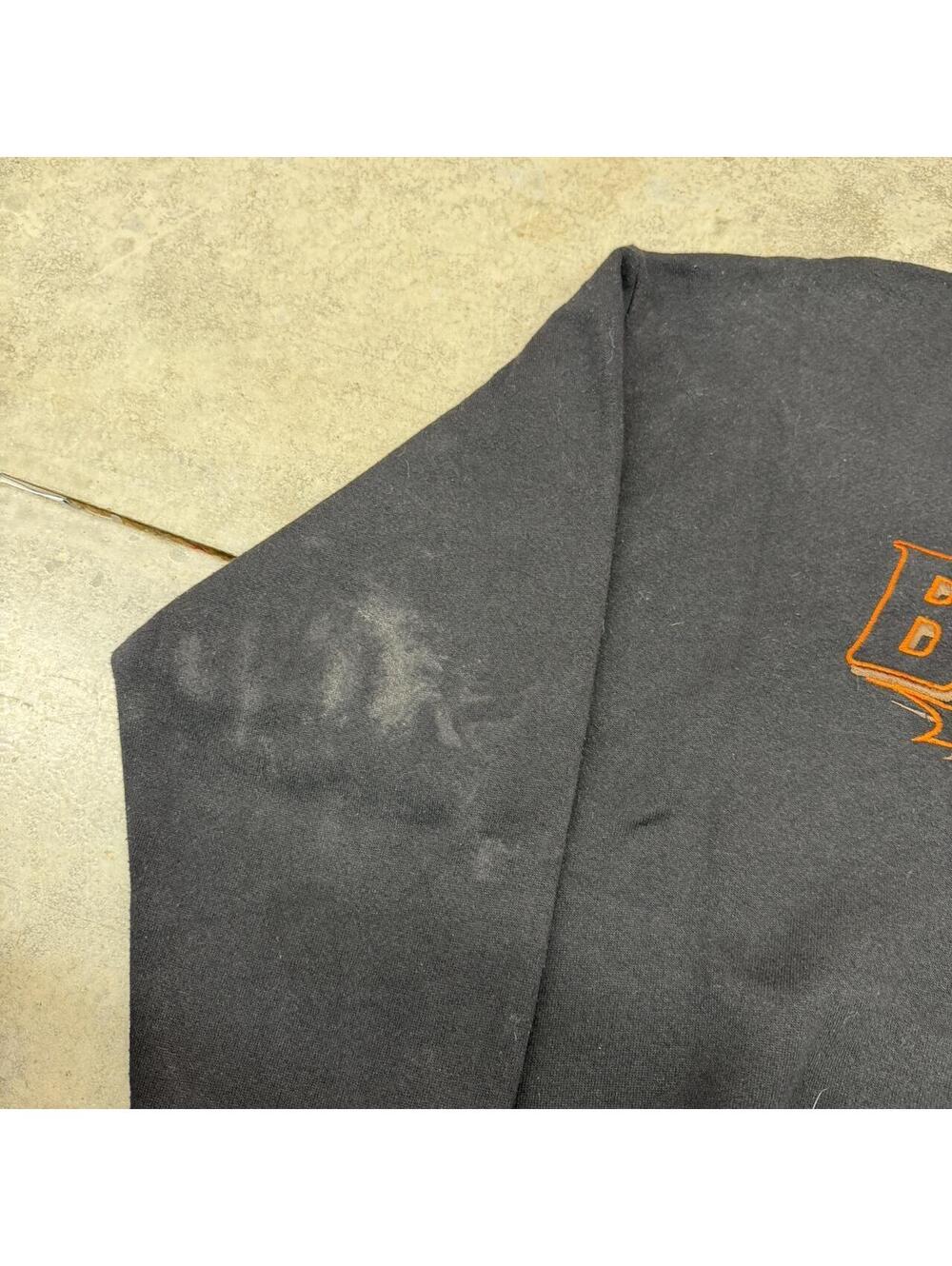 vintage cleveland browns logo 7 made in usa spell out crewneck size xl HAS STAIN - Picture 3 of 4